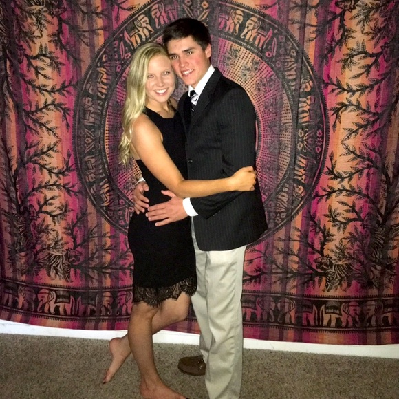 Tobi 2 piece black dress - Picture 3 of 3